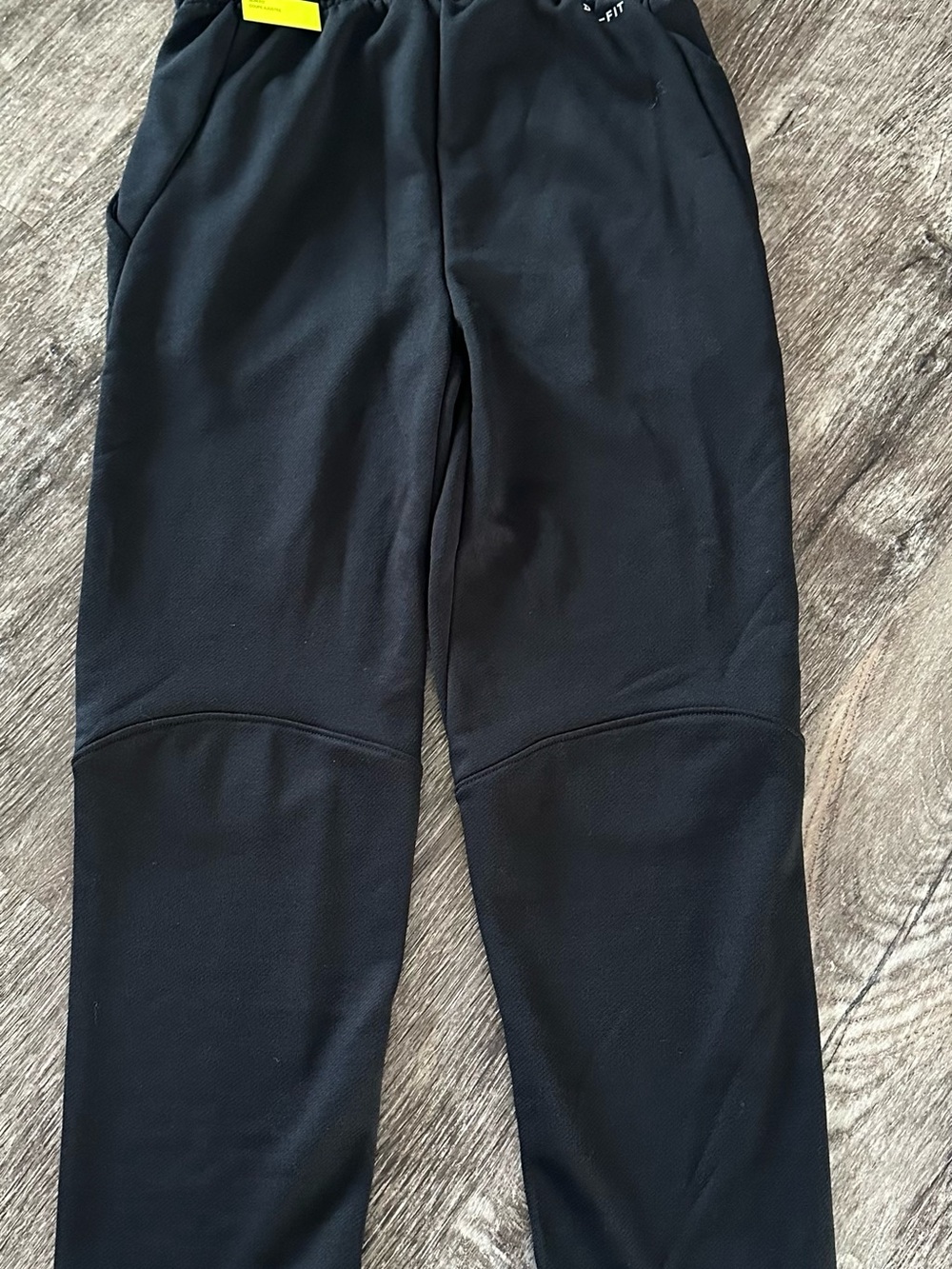 Nike Dri-FIT Boys Slim Fit Performance Training Pants Black ***Size Medium*** - Picture 7 of 9